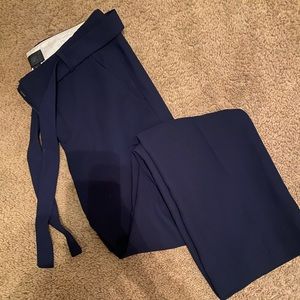 Navy suit pants